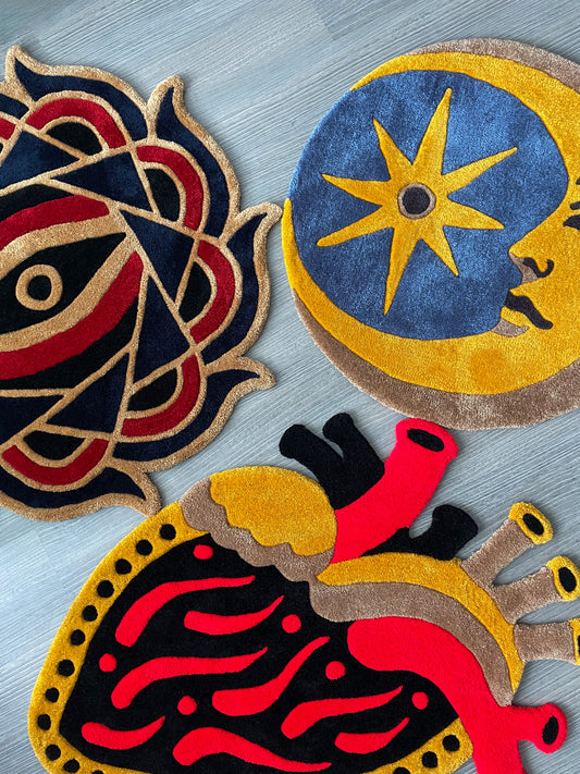 Anxiing x Hanna Lehikoinen: Tattoo Rugs