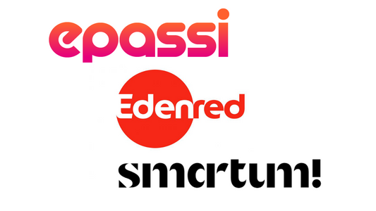 We now accept Epassi, Edenred and Smartum