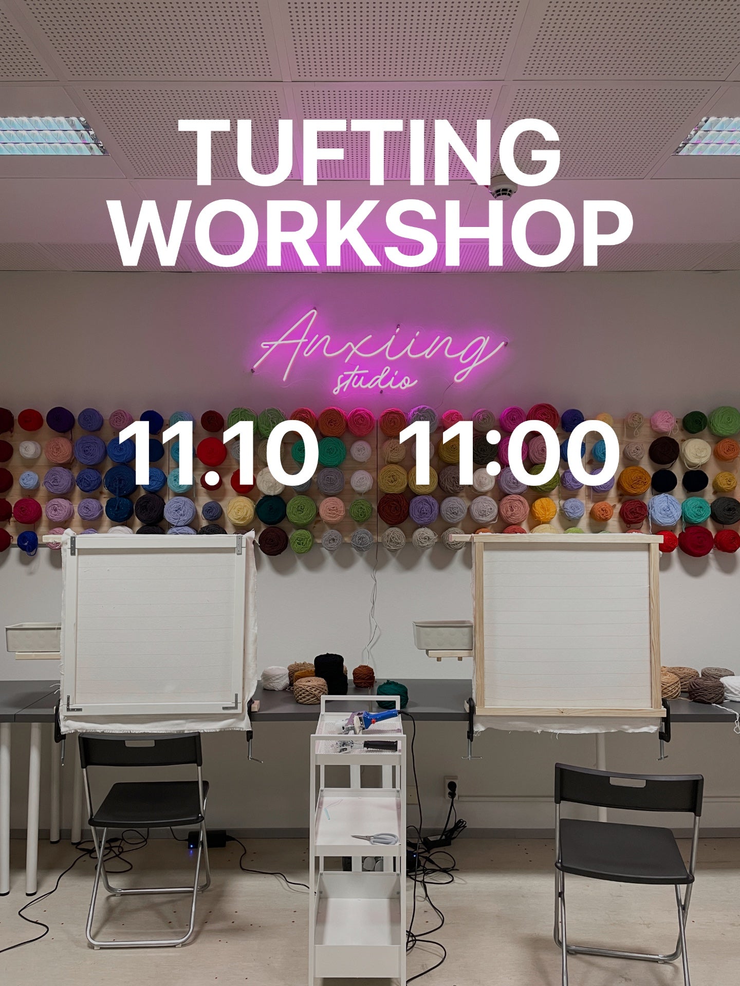 Tufting Workshop October 11 11:00