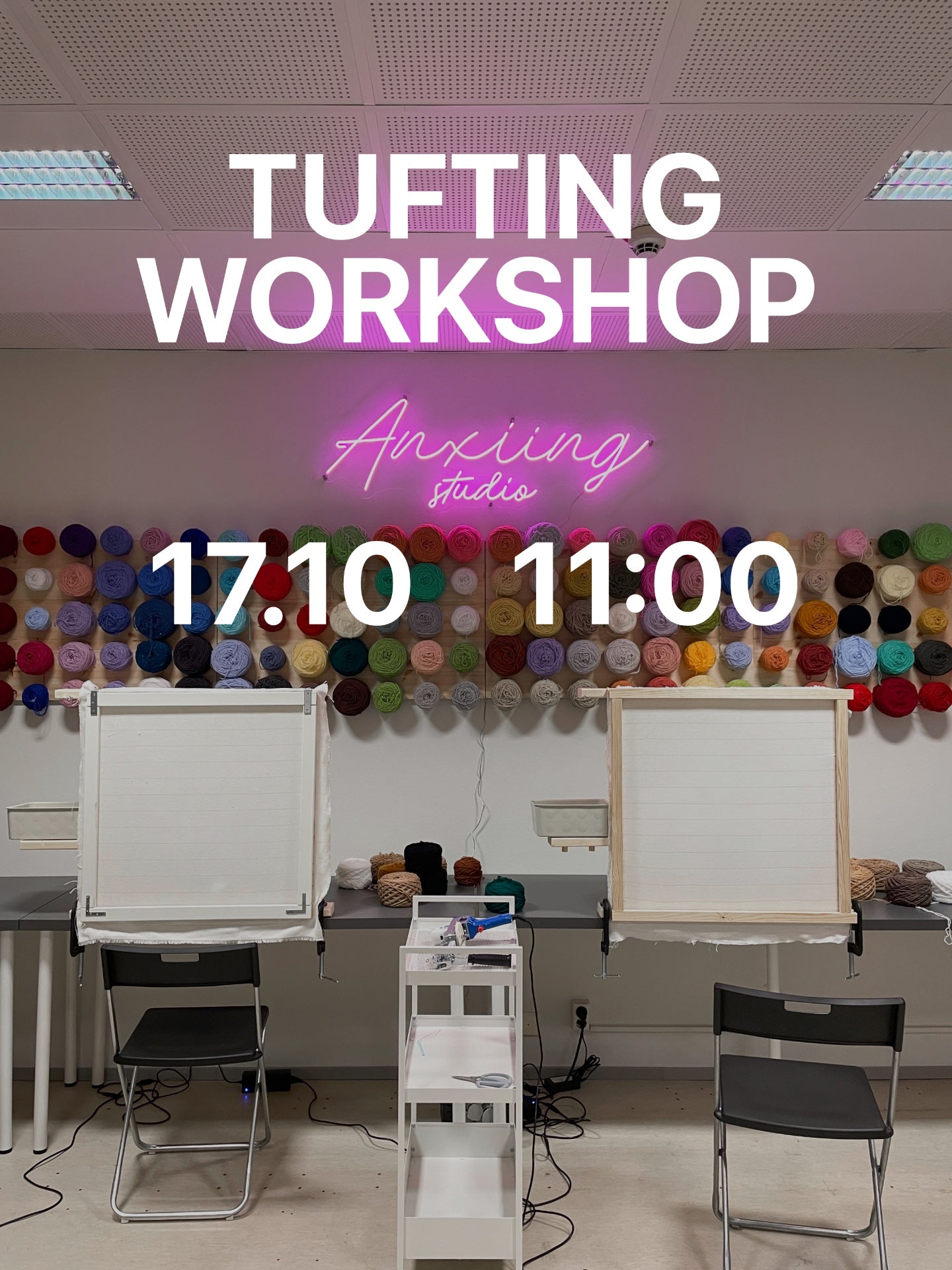 Tufting Workshop October 17 11:00