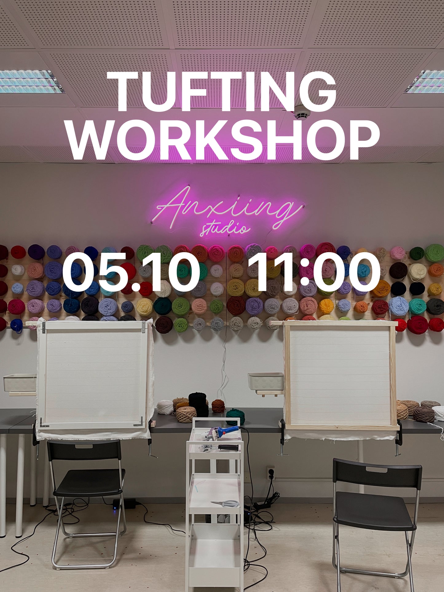 Tufting Workshop October 5 11:00
