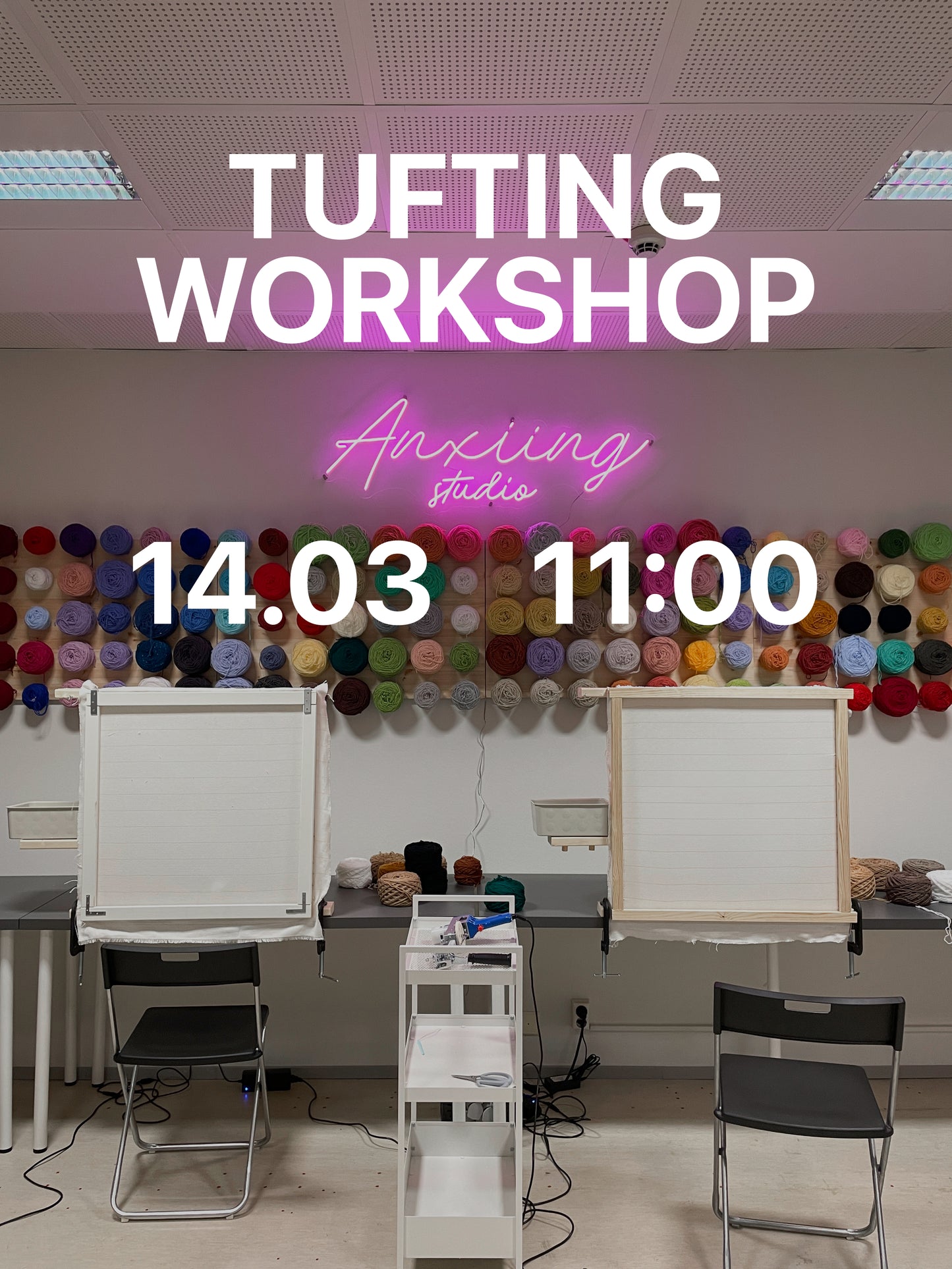 Tufting Workshop March 14 11:00