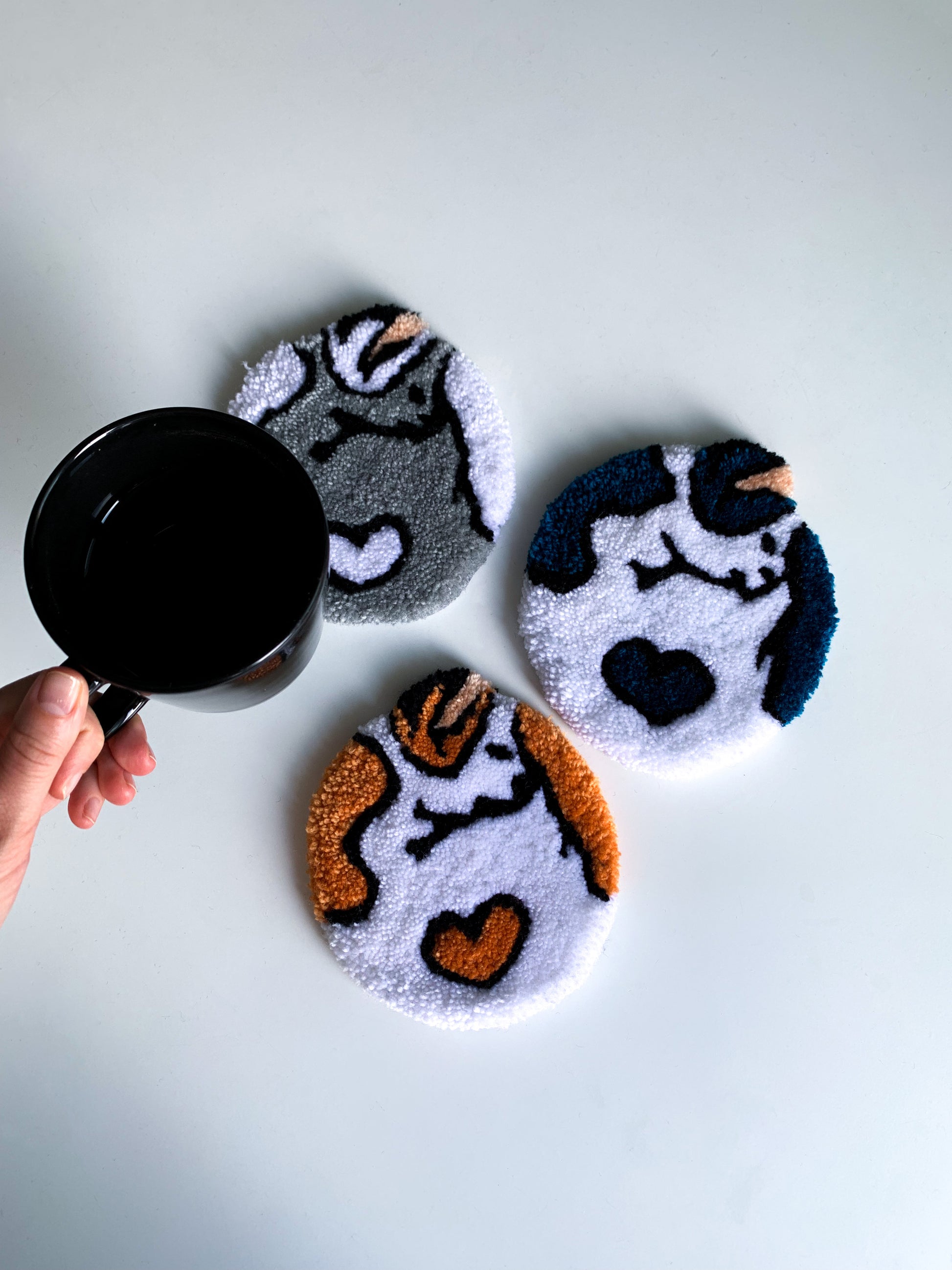 Rug Braiding Craft Kit Make a Coaster Set — Ingalls Homestead