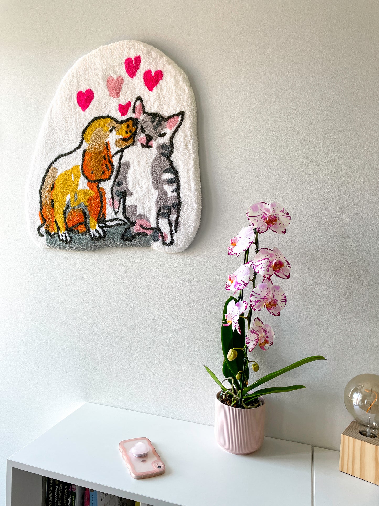 Anxiing X Masillustra | Cat & Dog Wall-Rug