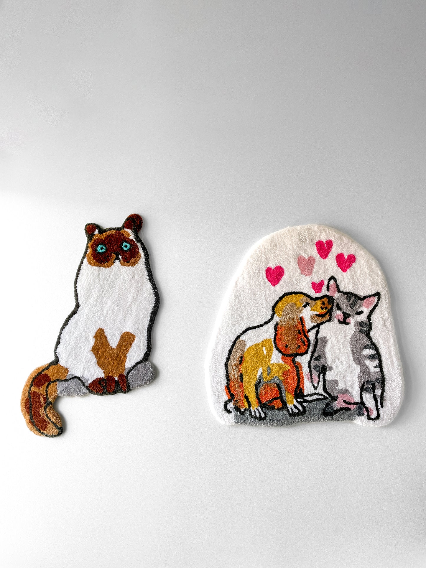 Anxiing X Masillustra | Cat & Dog Wall-Rug