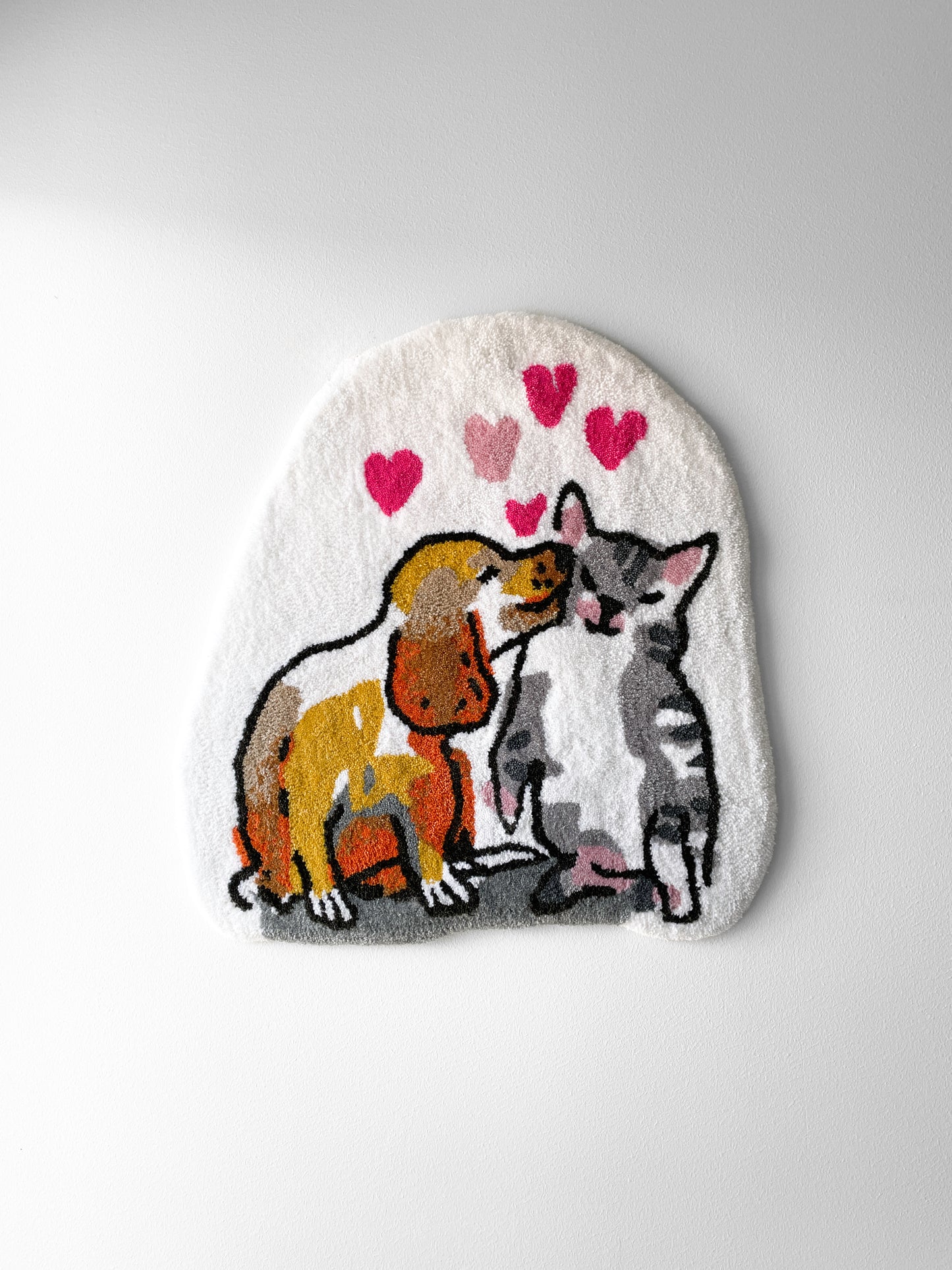 Anxiing X Masillustra | Cat & Dog Wall-Rug